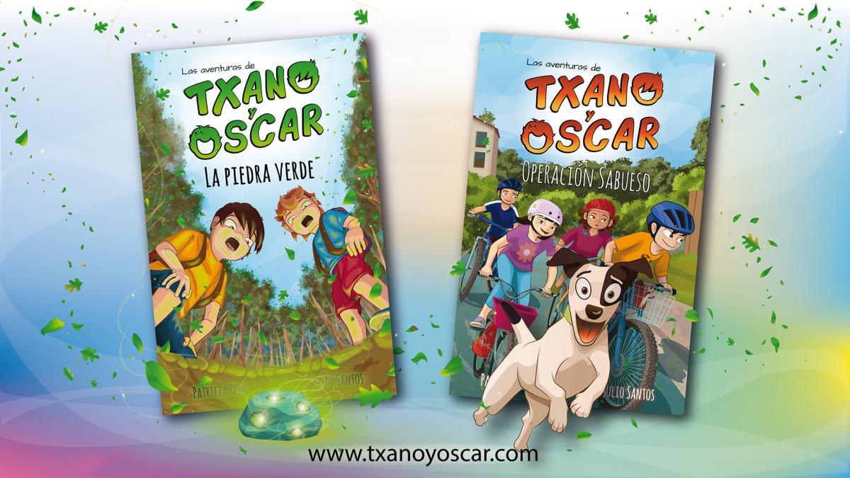 Los dos primeros libros de Txano y Óscar