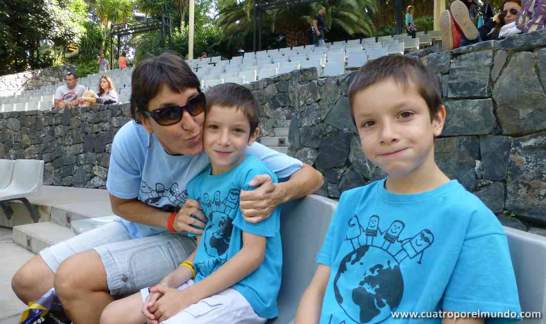 Esperando el espectaculo de pajaros