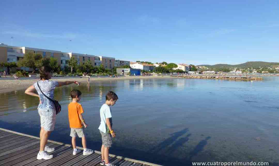 Vista del paseo maritimo