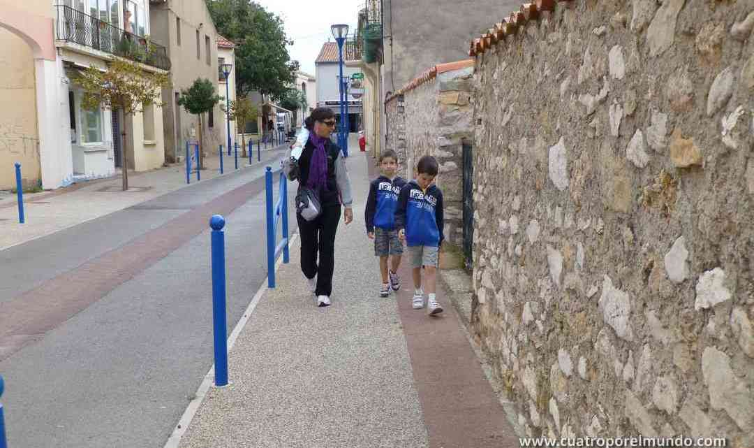 Paseando por el pueblo