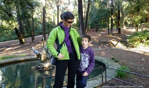 Por el parque de Miramare