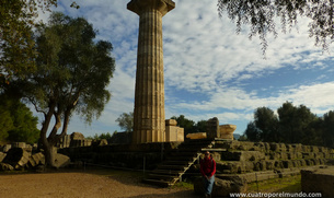 Columna del templo de Zeus