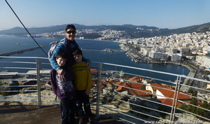 Vistas desde la torre principal del fuerte