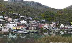 Montenegro - Camino de la frontera con Albania