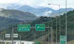 A Igoumenitsa por autopista. Ahhh que gusto!!!